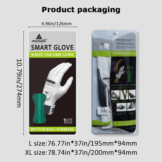 Golf Smart Glove Swing Path Intelligent Correction Training Non-slip Ventilate Ventilate Wear-resistant Imported Lambskin Gloves
